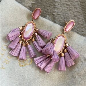 Kendra Scott Kristen tassel earrings vintage
